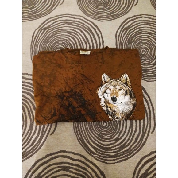 Authentic Ragtops Sportswear Wolf Pack Tie Dye Tee Shirt - Size XL - Picture 9 of 9